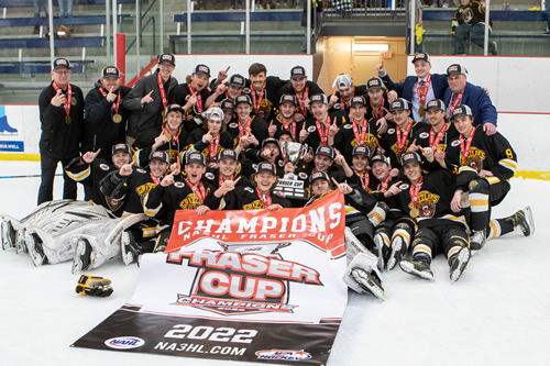 2022 NA3HL Fraser Cup Champions - Rochester Grizzlies
