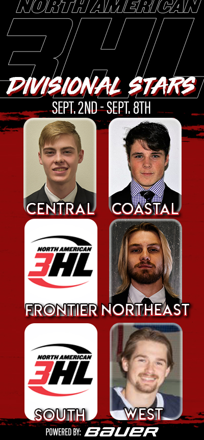 NA3HL Announces Divisional Stars Of The Week Presented By Bauer Hockey ...